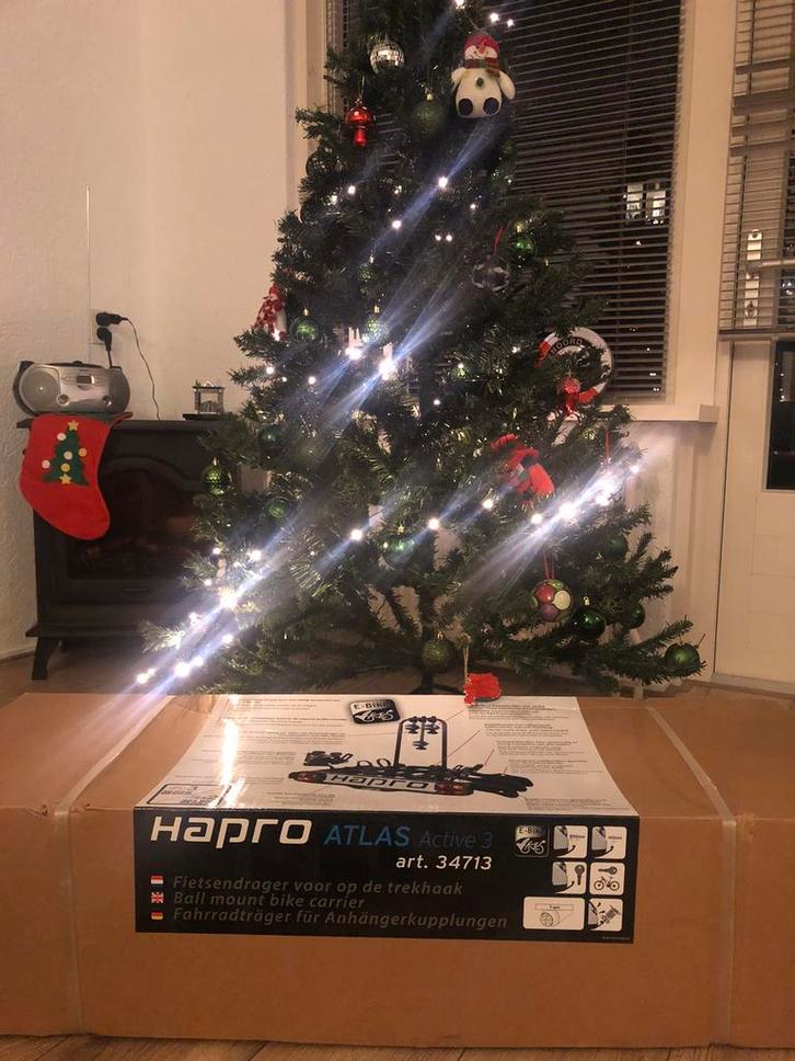 Hapro Atlas Active 3 – Nieuwe! Zeer scherpe prijs, Auto diversen, Fietsendragers, Nieuw, Fietsendrager-accessoire, 3 fietsen of meer