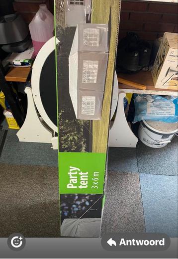 Partytent 3x6m - Nieuw in doos! beschikbaar voor biedingen
