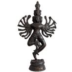 Groot bronzen beeld van Shiva als Nataraja LOT 129