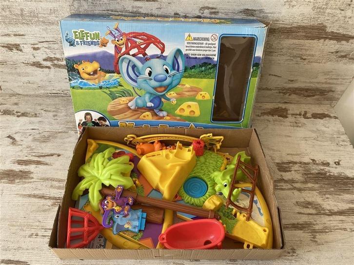 Muizenval het spel met de vallende muizenval! [s509], Hobby en Vrije tijd, Gezelschapsspellen | Bordspellen, Zo goed als nieuw