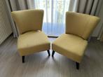 2 fauteuils, Huis en Inrichting, Ophalen, 75 tot 100 cm, Zo goed als nieuw, Stof