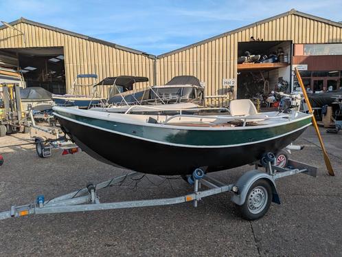 Elektrische vlet zonder trailer, Watersport en Boten, Vis- en Consoleboten, Gebruikt, Tot 10 pk, Minder dan 3 meter, Elektrisch