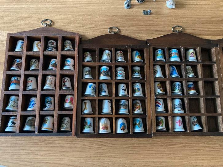 Vingerhoedjes verzameling, Verzamelen, Vingerhoedjes, Zo goed als nieuw, Ophalen of Verzenden