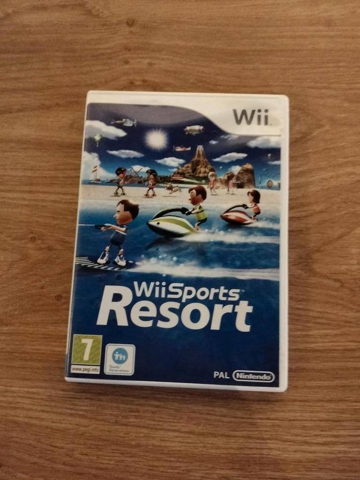 Wii Sports Resort - Wii, Spelcomputers en Games, Games | Nintendo Wii, Zo goed als nieuw, Sport, 3 spelers of meer, Vanaf 7 jaar