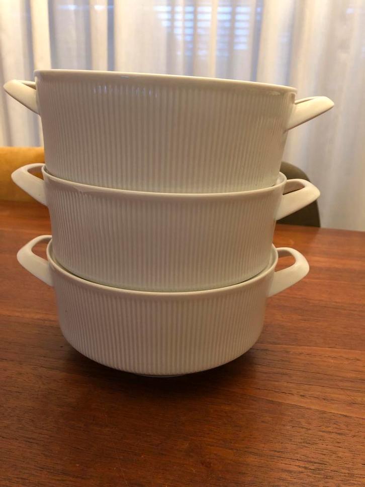 Arzberg Schalen - 3 stuks, Huis en Inrichting, Keuken | Servies, Gebruikt, Schaal of Schalen, Effen, Porselein, Ophalen of Verzenden