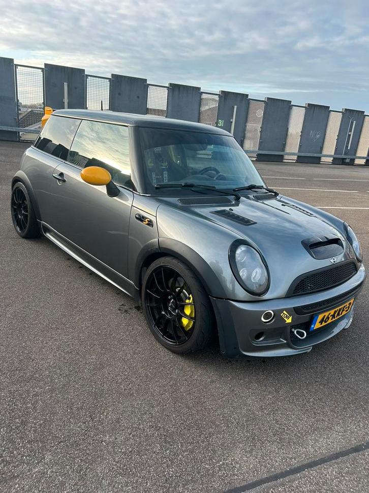 circuit/race mini r53 supercharger!, Auto's, Mini, Particulier, Cooper S, ABS, Airbags, Bluetooth, Centrale vergrendeling, Elektrische buitenspiegels