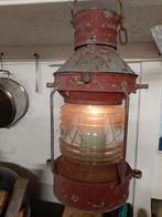 Prachtige antieke scheepslamp, Verzamelen, Scheepvaart, Ophalen of Verzenden, Zo goed als nieuw