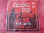 Apollo Trio - Op it wetter - Brune Wietske., Cd's en Dvd's, Ophalen, Zo goed als nieuw, Overige formaten, Levenslied of Smartlap