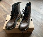 Chroom zilver metallic Pascal 1460 dr Martens laarsjes mt39, Ophalen of Verzenden, Zo goed als nieuw