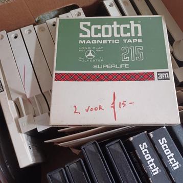 SCOTCH 18 cm audio banden beschikbaar voor biedingen