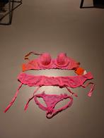 Hunkemöller setje Roze/Oranje, Kleding | Dames, Ondergoed en Lingerie, Hunkemöller, Verzenden, Roze, Setje