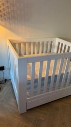 Witte box, Kinderen en Baby's, Ophalen, Gebruikt, Rechthoekig, In hoogte verstelbaar