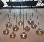 NIEUW! 

Hanglamp 10L RAKEL antiek brons + smoke glas, Nieuw, Ophalen of Verzenden, Hotel Chic, Glas