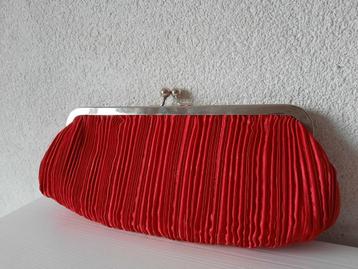 Fuchsia Roze Feestelijke Gala Clutch Tasje beschikbaar voor biedingen