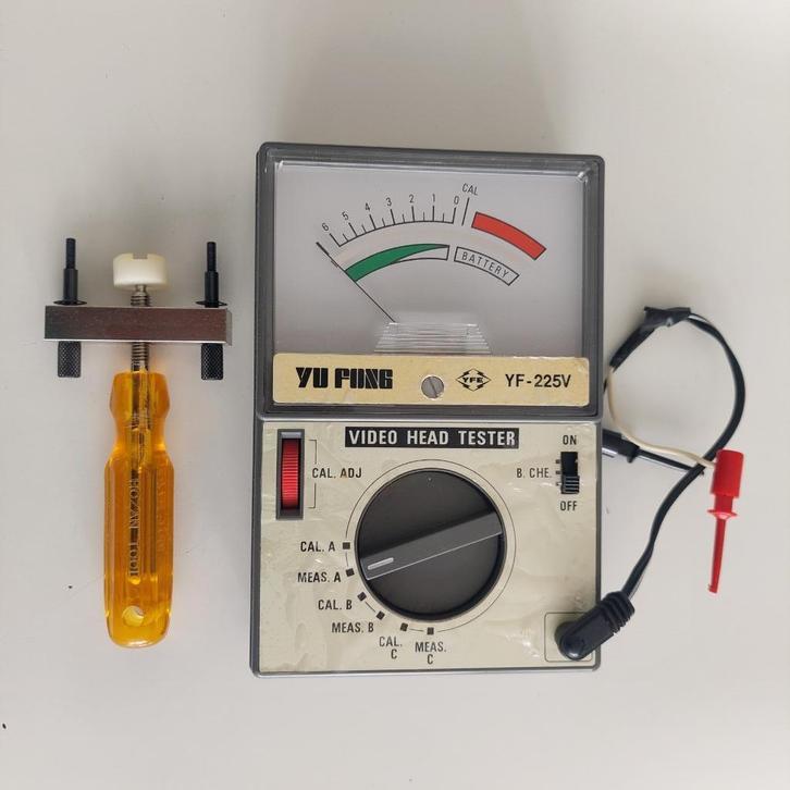 Video Koppen Tester met koppentrekker, Doe-het-zelf en Verbouw, Meetapparatuur, Zo goed als nieuw, Elektriciteit, Ophalen of Verzenden
