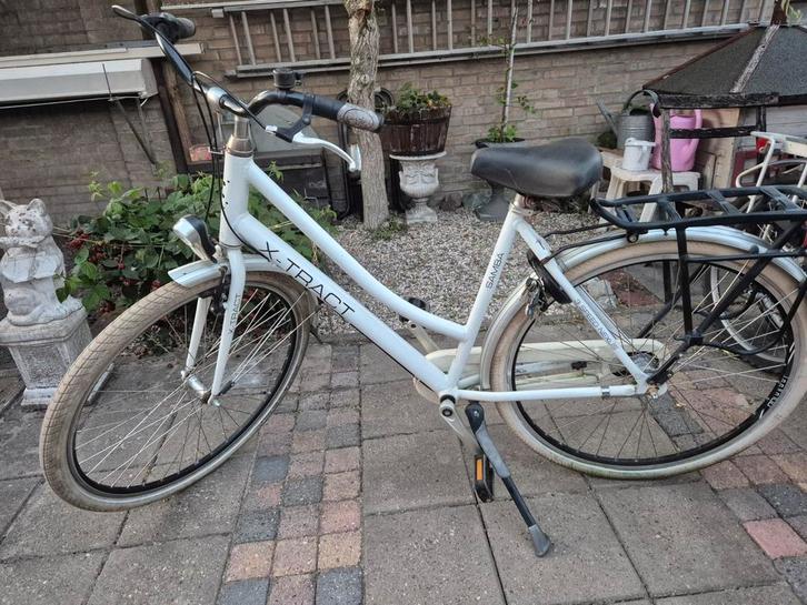 Damesfiets, Fietsen en Brommers, Fietsen | Dames | Damesfietsen, Gebruikt, Overige merken, Versnellingen, Ophalen