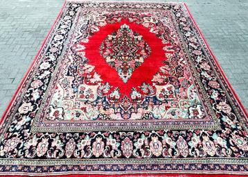 Antiek handgeknoopt tapijt-420x330 (Sarough) Uit Perzie/Iran beschikbaar voor biedingen