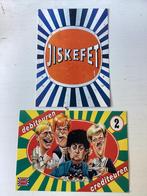 2 ansichtkaarten van Jiskefet/Debiteuren Crediteuren, Verzamelen, Verzenden, Zo goed als nieuw, Tv, Foto of Kaart