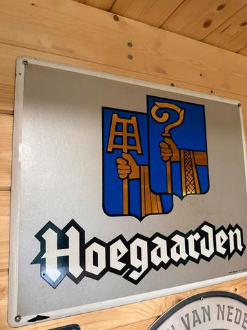 Hoegaarden Emaille Reclamebord beschikbaar voor biedingen