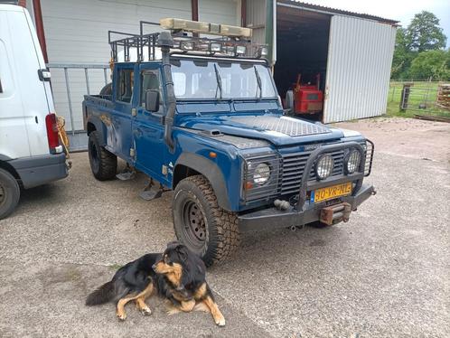 Land Rover Defender 130 Crew CAB DC TD 2000, Auto's, Bestelauto's, Particulier, Land Rover, Diesel, Handgeschakeld, Origineel Nederlands