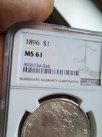 Morgan Dolllar, Ophalen of Verzenden, Noord-Amerika, Losse munt, Zilver