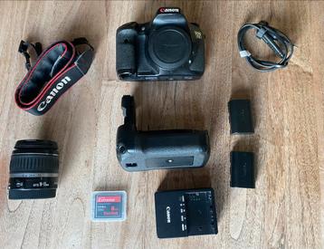 Canon 7D met battery grip beschikbaar voor biedingen