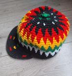 Originele handgemaakte pet uit Gambia – kleurrijk, Ophalen of Verzenden, Zo goed als nieuw, Pet