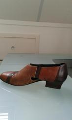 Vintage! Prachtige, aparte, lederen Italiaanse pumps!, Ophalen of Verzenden, Zo goed als nieuw