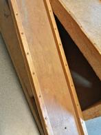 Oud houten jaren 60 parkeer platform oude auto's 45x30cm, Antiek en Kunst, Antiek | Speelgoed, Ophalen of Verzenden