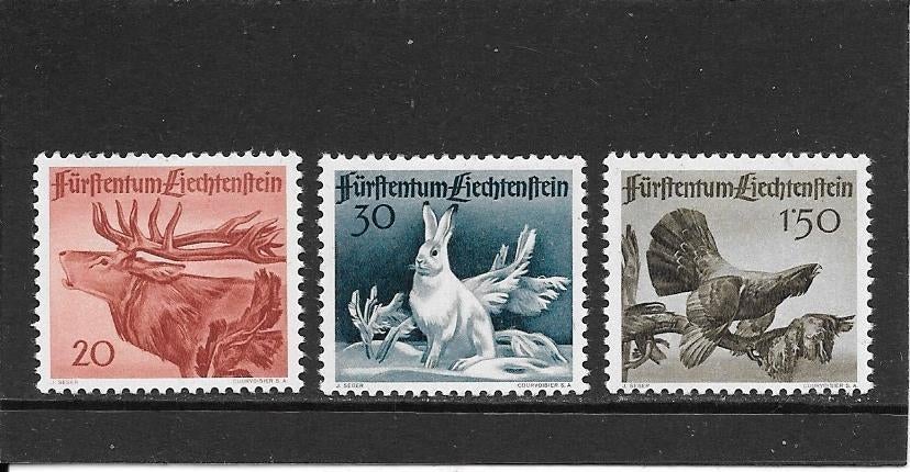 Liechtenstein de jacht, Ophalen of Verzenden, Overige landen, Postfris