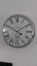 Riverdale Cambridge Zilver Klok! 50CM! NIEUW! 195 voor 49!, Ophalen of Verzenden, Nieuw