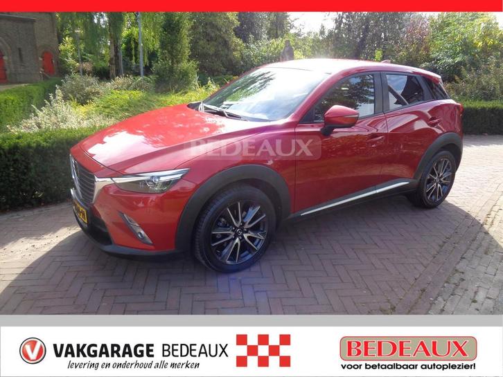 Mazda Cx-3 2.0 SKYACTIV-G 120pk GT-M bij Vakgarage, prijs is, Auto's, Mazda, Bedrijf, Te koop, CX-3, ABS, Achteruitrijcamera, Airbags