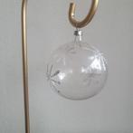 Kerstbal doorzichtig sneeuwvlok, ., Ophalen of Verzenden, Zo goed als nieuw, .