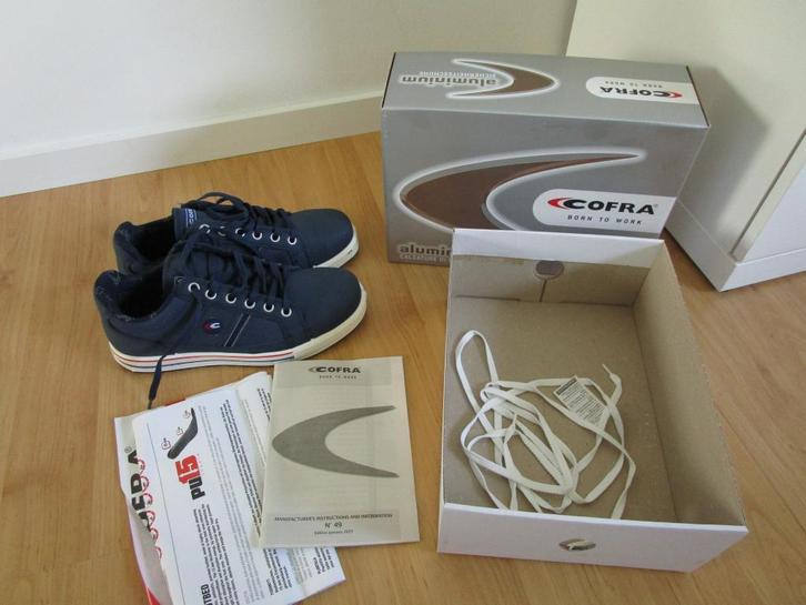 Cofra - NIEUWE werkschoenen maat 42, Kleding | Heren, Schoenen, Nieuw, Werkschoenen, Blauw, Ophalen of Verzenden