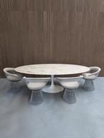 Knoll Saarinen eettafel - Calacatta marmer - 244cm, Antiek en Kunst, Antiek | Meubels | Tafels