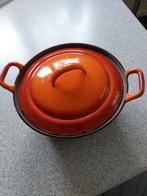 Gietijzeren braadpan. 25 cm., Ophalen of Verzenden, Zo goed als nieuw, Gietijzer, Koekenpan of Braadpan