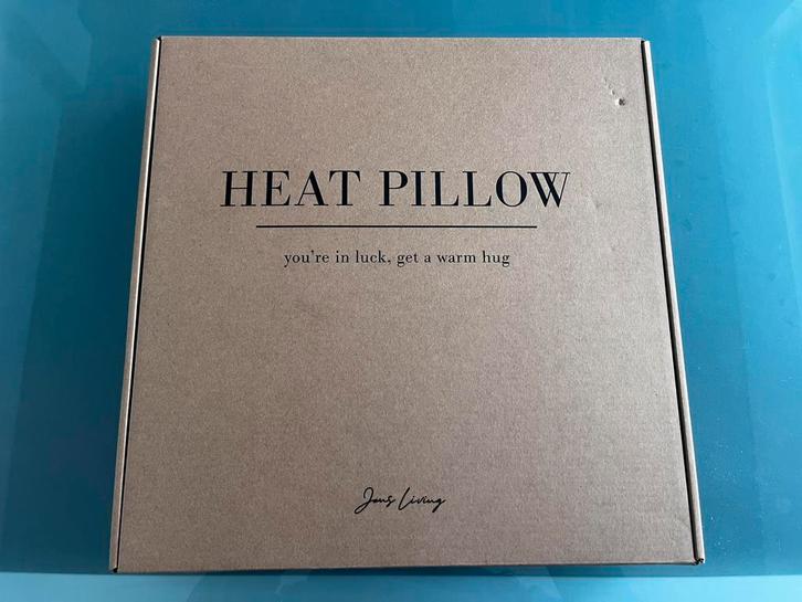 Nieuw in doos Jens Living warmtekussen, Huis en Inrichting, Woonaccessoires | Kussens, Nieuw, Grijs, Vierkant, Ophalen of Verzenden