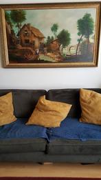 Fraai groot schilderij uit rookvrij huis, Huis en Inrichting, Woonaccessoires | Schilderijen, Tekeningen en Foto's, Ophalen, 125 cm of meer