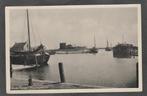 oude tonge havengezicht met schepen, Verzenden, 1940 tot 1960, Gelopen, Zuid-Holland