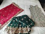 Traditional afgan/Indian formal clothing set, Ophalen of Verzenden, Zo goed als nieuw, Sjaal