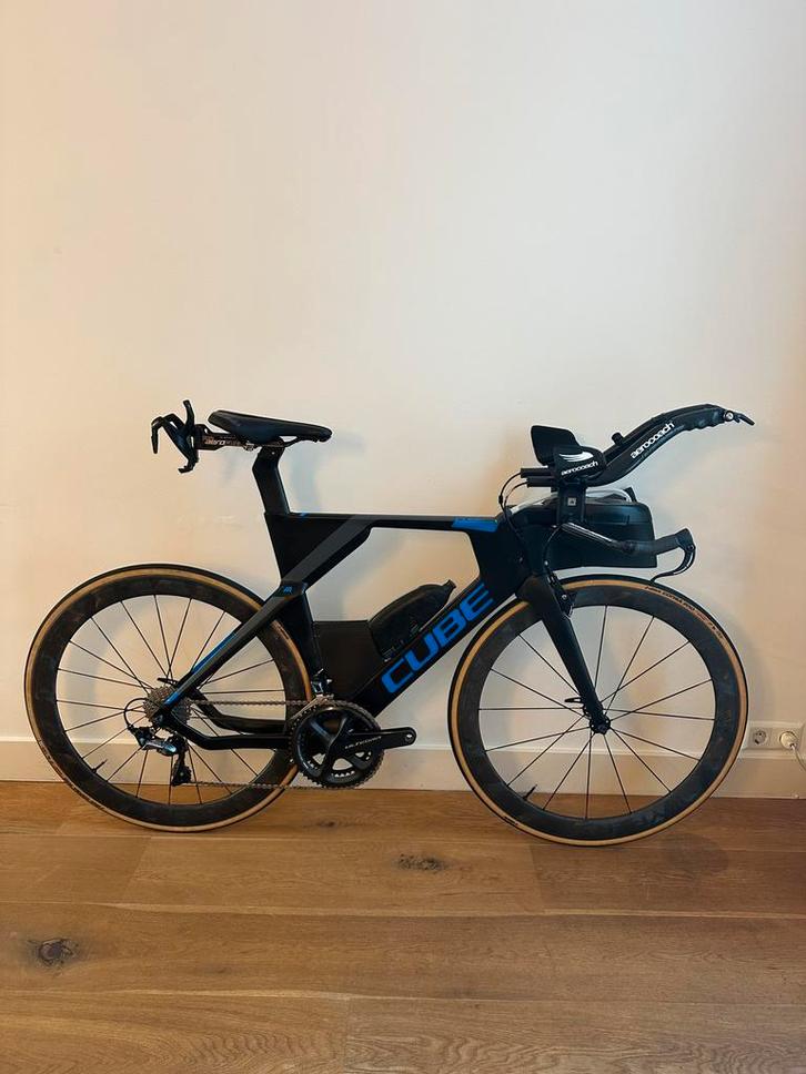 Cube Aerium Race - Triathlon Race Fiets (Maat S/54), Fietsen en Brommers, Fietsen | Racefietsen, Zo goed als nieuw, Heren, Overige merken