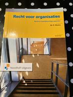 Recht voor organisaties - Mr. R. Westra, Boeken, Ophalen of Verzenden, Gamma, Zo goed als nieuw, HBO