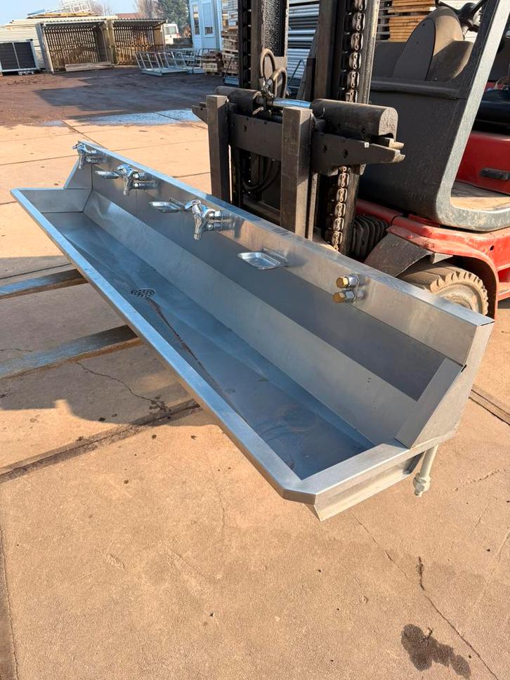 RVS wastrog wasbak sanitair kranen, Doe-het-zelf en Verbouw, Sanitair, Wastafel, Rvs, Ophalen of Verzenden