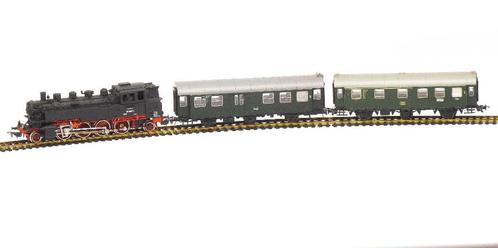 Piko Stoomlocomotief BR86 H0 EM27 met 2 personenwagons, Hobby en Vrije tijd, Modeltreinen | H0, Gebruikt, Treinset, Gelijkstroom