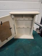 sleutelkastje hout wit met fotolijst, Huis en Inrichting, Ophalen of Verzenden, 'T Olde Gre-j, Info@toldegrej.nl, Endepoelstraat 20f Didam