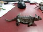 Iguana/hagedis 2, dierfiguur, 18 cm, Verzamelen, Dierenverzamelingen, Verzenden, Gebruikt, Reptiel of Amfibie, Beeldje of Figuurtje