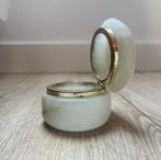 Vintage Onyx Sieradendoosje, Ophalen of Verzenden