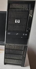 HP Z600 PC computer, Windows 11 pro 10GB RAM, voeding defec, HP Hewlet & Packard, 512 GB, Gebruikt, Intel Xeon