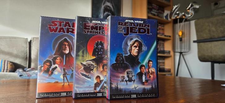 Star Wars VHS filmbox orginele trilogie, Verzamelen, Star Wars, Gebruikt, Overige typen, Ophalen of Verzenden
