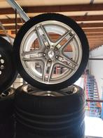 18" orginele Mercedes AMG velgen met banden 5x112 Staggered, Auto-onderdelen, Banden en Velgen, Ophalen, 18 inch, Gebruikt, 255 mm